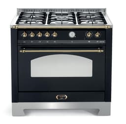 Lofra - Dolce Vita 90 cm (1 ugn) (Svart/Mässing) Gas