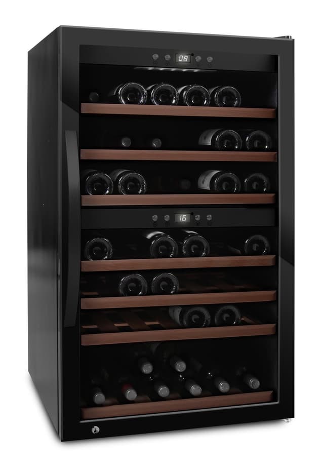 Fristående vinkyl - WineExpert 66 Fullglass Black