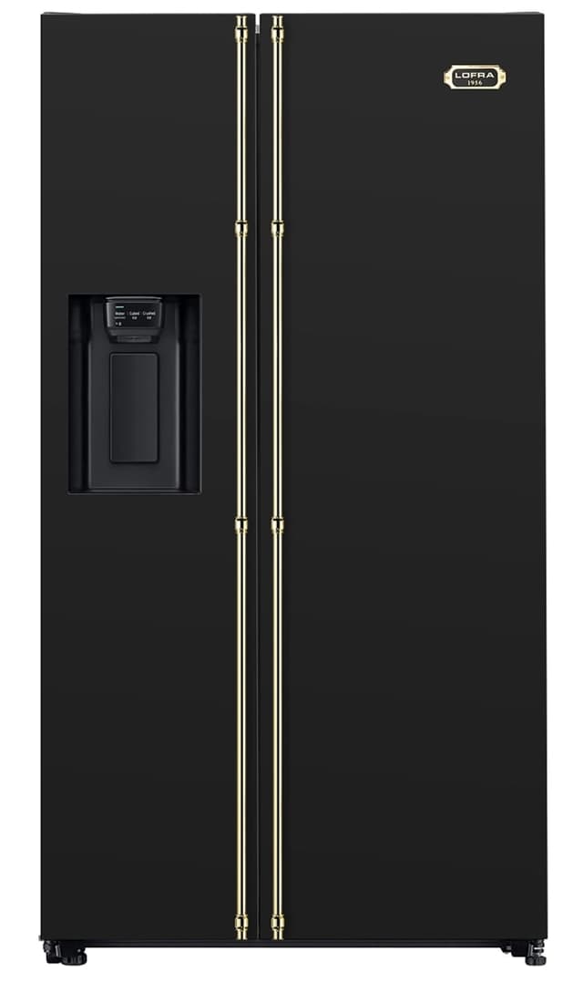 Lofra - Dolce Vita Køleskabe (Sort/Messing) - 90 cm