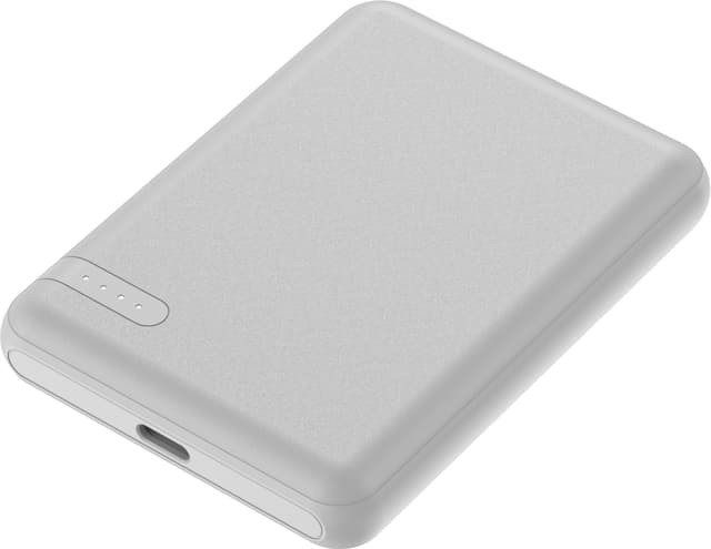 Goji 5.000mAh Mini powerbank (lysegrå)