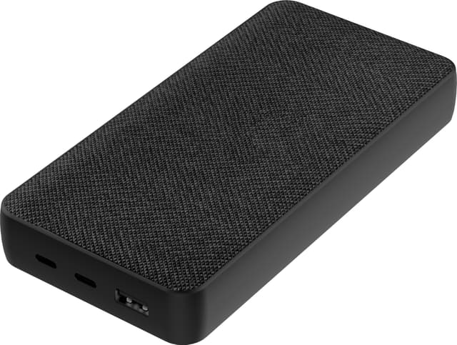Sandstrøm 20000mAh powerbank med PD (sort)