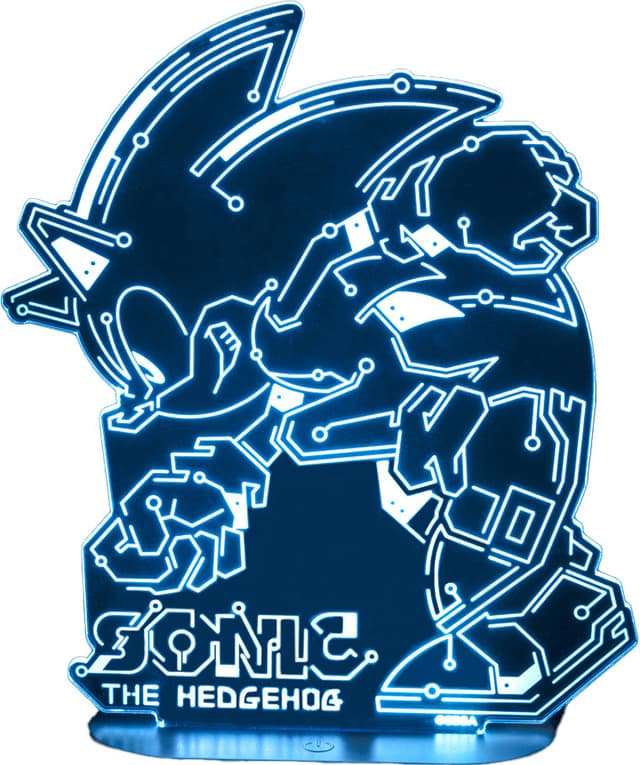 Sonic Speed LED-bordlampe