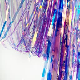 Regnbue Regn Gardiner, Fest Dekoration Lilla M