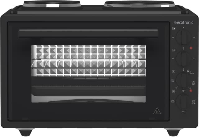 Ecotronic bordkomfur med miniovn EBK423B2 (sort)