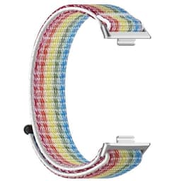 Nailonranneke tarranauhalla Huawei Fit 3:lle - Sateenkaari