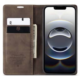 CaseMe mobildeksel 013 iPhone 16e - Coffee