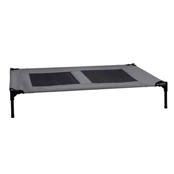 Hundeseng med Ben - Stor, Hevet Design for Bedre Komfort, 106 x 76 x 17cm