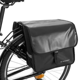 Wozinsky Cykeltaske til taskeholder 28L - Sort
