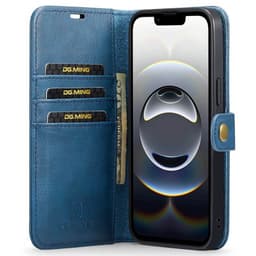 Wallet DG-Ming 2i1 iPhone 16e - Blå