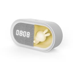 Forverer LED-vækkeur med natlys - Bunny/White