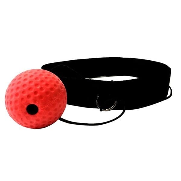 Targetball for boksetrening - trening med pannebånd