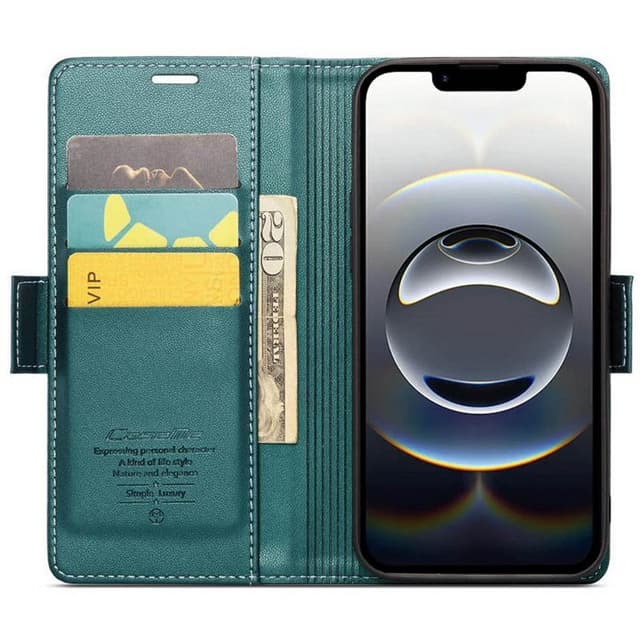 CaseMe mobilcover 023 iPhone 16e - Petrol