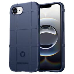 Rugged Shield cover iPhone 16e - Blå