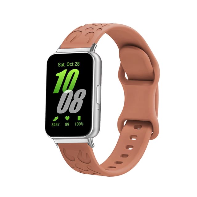 Silikonarmbånd til Samsung Galaxy Fit3 Brun