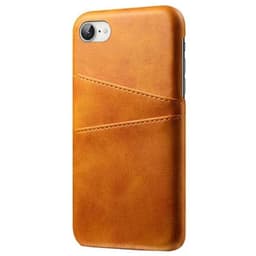 Retro cover med slots iPhone 16e - Gul