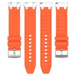 20 mm klokkerem for Garmin, Samsung, Huawei Oransje