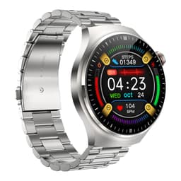 Smart Sports Watch - Sundhedsovervågning & Bluetooth Sølv