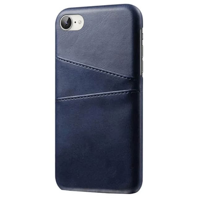 Retro deksel med kortholder iPhone 16e - Blå