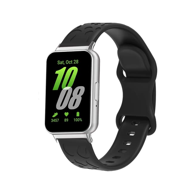 Silikonestrop til Samsung Galaxy Fit3 Sort