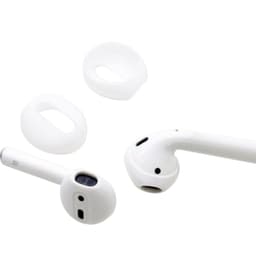Öronskydd i Silikon för AirPods 1/2 Generation Vit