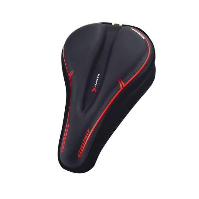 Memory Foam Överdrag för Cykelsäte Röd