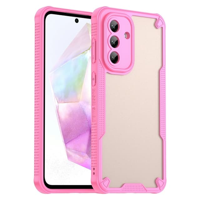 SKALO Samsung A36 5G Armor Hybrid Frosted Cover - Pink