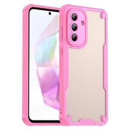 SKALO Samsung A36 5G Armor Hybrid Frosted Skal - Rosa