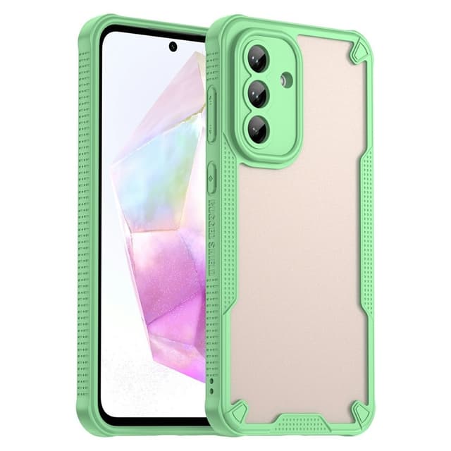 SKALO Samsung A36 5G Armor Hybrid Frosted Cover - Grøn