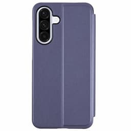 SKALO Samsung A36 5G Clear View Lompakkokotelo - Violetti