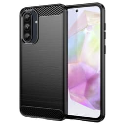 SKALO Samsung A36 5G Armor Carbon Cover - Sort