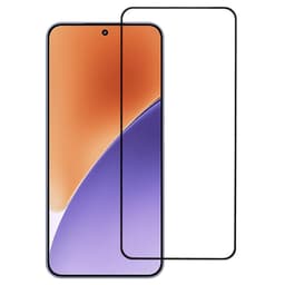 SKALO Xiaomi 15 FULL-FIT Hærdet Glas Skærmbeskyttelse - Sort
