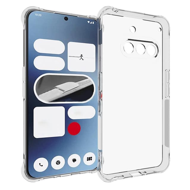 SKALO Nothing Phone (3a) 5G Extra strong TPU Cover - Gennemsigtig
