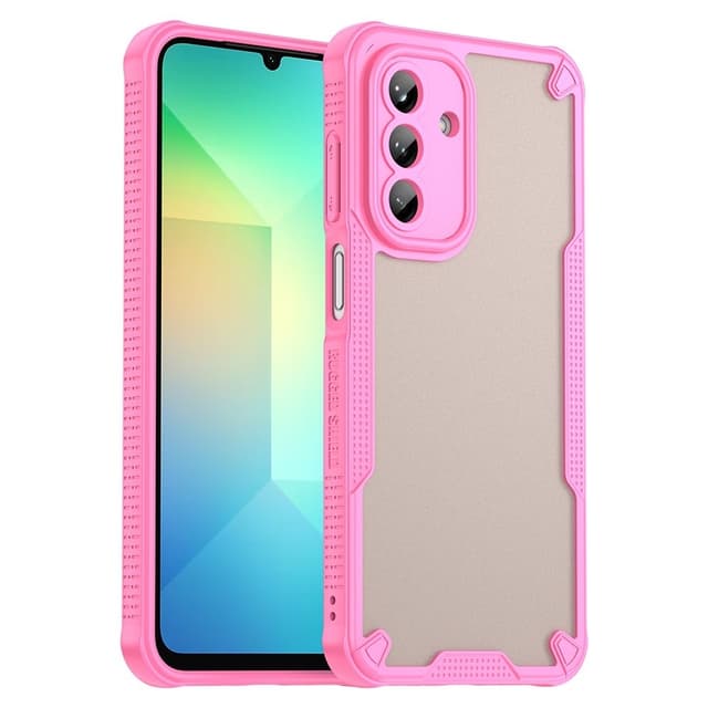 SKALO Samsung A26 5G Armor Hybrid Frosted Skal - Rosa