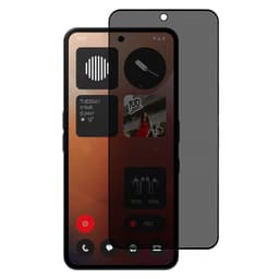 SKALO Nothing Phone (3a) Pro 5G Privacy Härdat Glas Skärmskydd - Svart