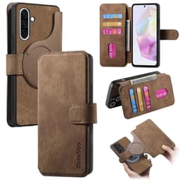 SKALO Samsung A36 5G CASENEO MW-03 Flip Cover - Brun