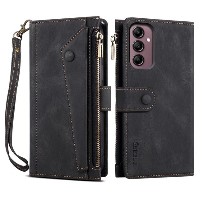 SKALO Samsung A26 5G ESEBLE Big Wallet Plånboksfodral - Svart