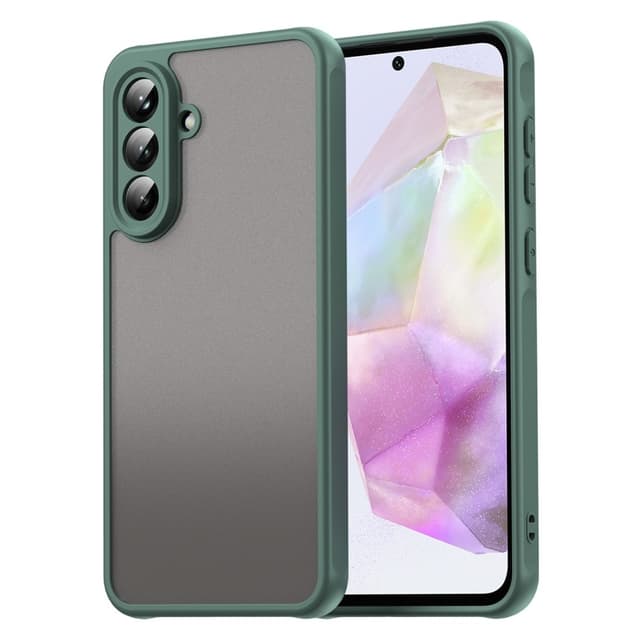 SKALO Samsung A36 5G Color Bumper Frosted Skal - Grön