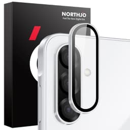 SKALO Samsung A26 5G NORTHJO Kamerasuoja Metallirengas - Hopea