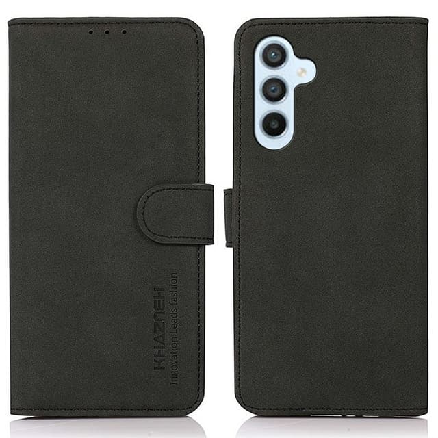 SKALO Samsung A26 5G KHAZNEH Lompakkokotelo - Musta