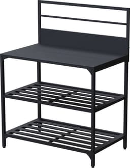 VARI Outdoor Kitchen modul 1 med hyllor (svart)