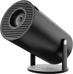 NÖRDIC Mini Portable Projector 4K 1080P Full HD-understøttelse Android 11 & Netflix – WiFi 6, BT 5.0, 180° rotation, hjemmebiografprojektor