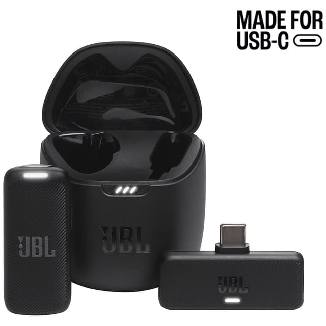 JBL Quantum Stream trådløs clip-on mikrofon