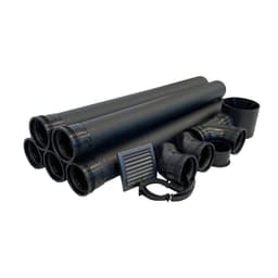 Ventilasjonspakke vegg El-dorado forbrenningstoalett