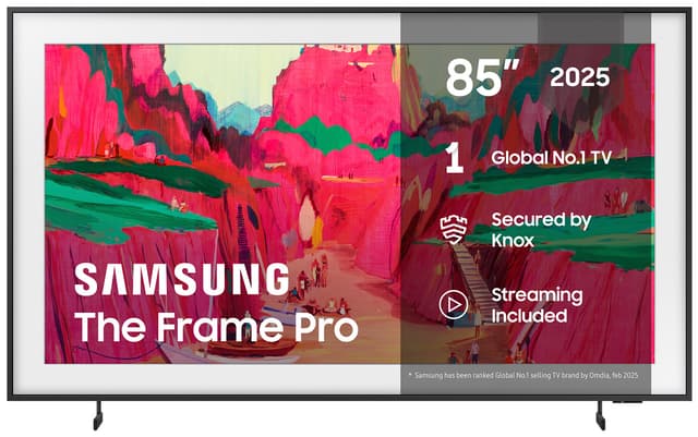 Samsung 85” The Frame Pro 4K Edge MiniLED Smart TV (2025)