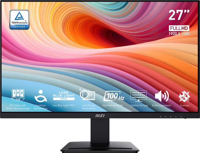 MSI PRO MP273A FHD 27” skjerm