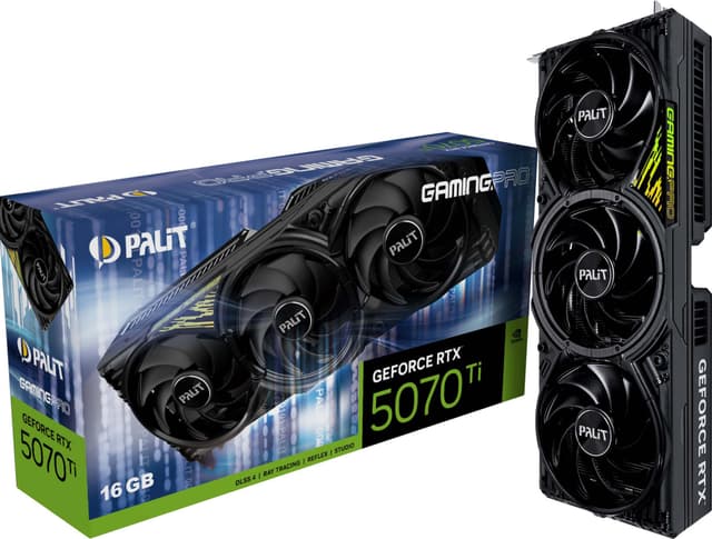 Palit GeForce RTX 5070 Ti Gaming Pro V1 grafikkort (16 GB GDDR7)