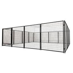 Trekker hundgård 6x6x1,83m, svart
