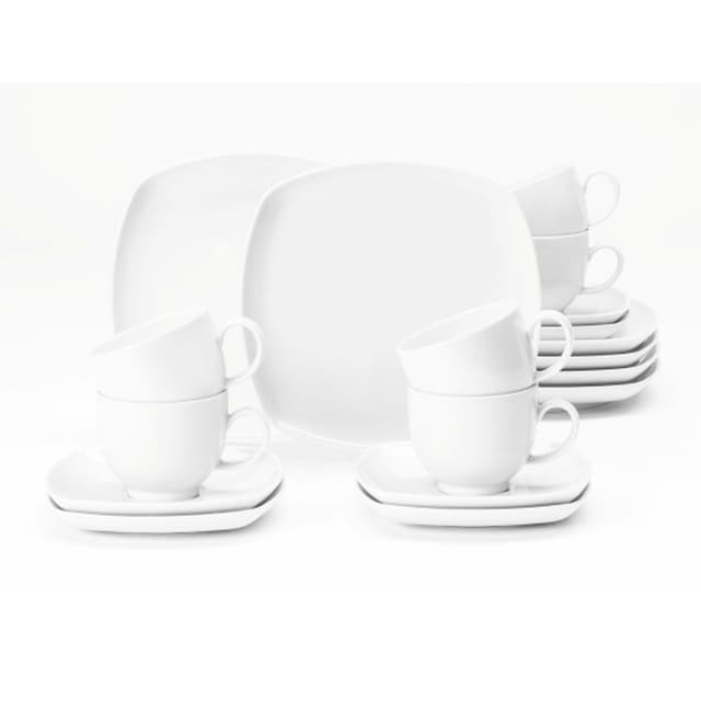 Lido Kaffeservis rektangulär 18 delar