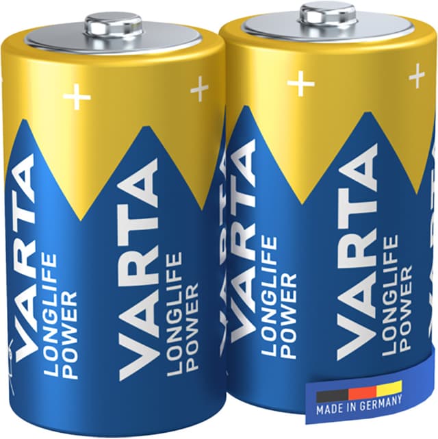Varta Longlife Power D batteri (2-pakke)