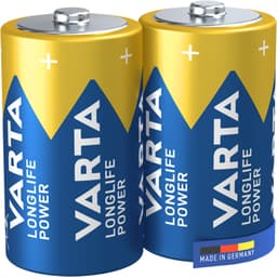 Varta Longlife Power D batteri (2-pack)
